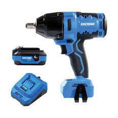 Kincrome PT18 18V Brushless 1/2" 950Nm Impact Wrench Kit 4.0Ah, , scaau_hi-res
