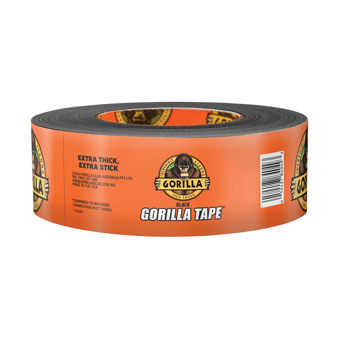 Gorilla Tape Black 48mm x 27.4m, , scaau_hi-res