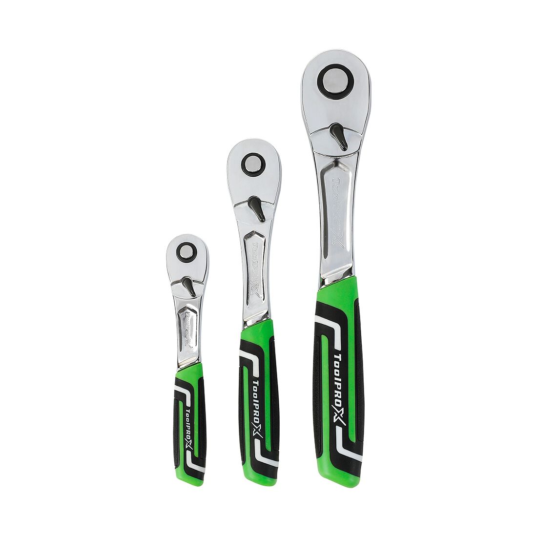 ToolPRO-X 144 Position Ratchet Set 3 Piece, , scaau_hi-res