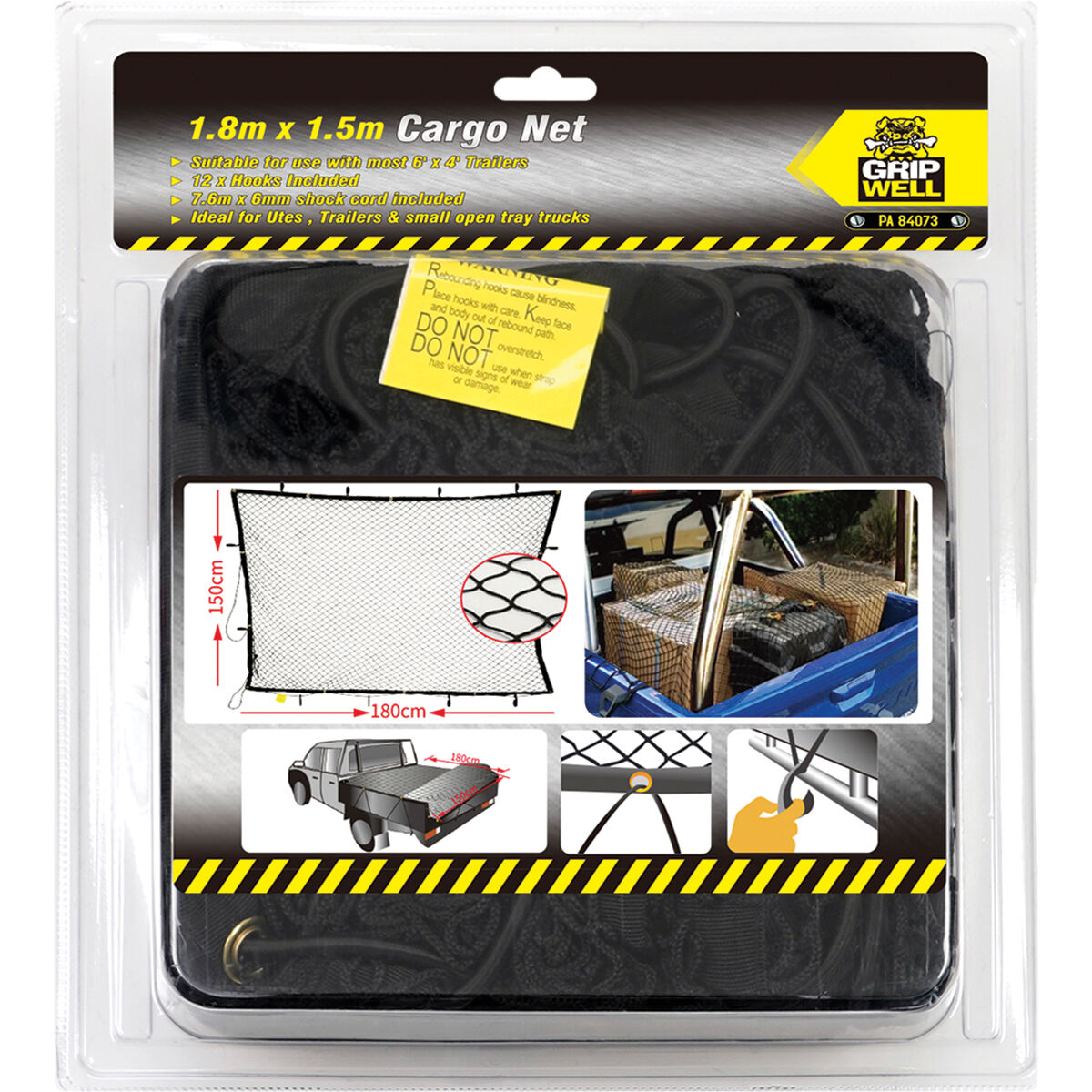 Gripwell Cargo Net 1.8m x 1.5m, , scaau_hi-res