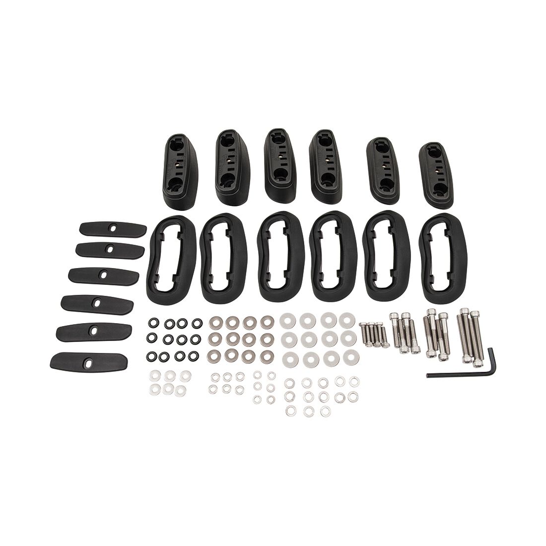 Rhino-Rack RCP Base Kit to Suit Nissan Patrol Y62 6 Piece RCP28-BK, , scaau_hi-res