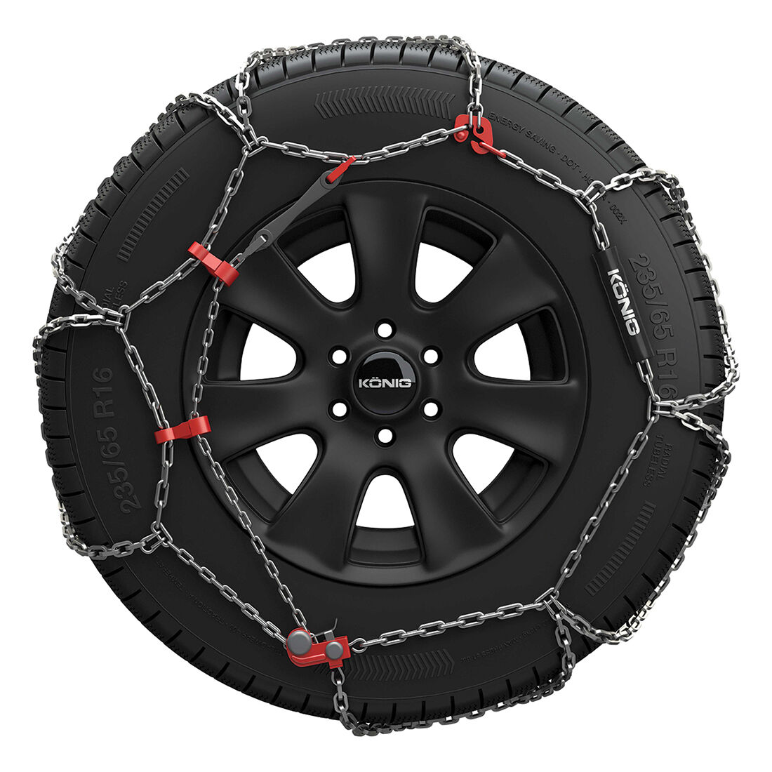 Konig Snow Chains XB16 - 267, , scaau_hi-res