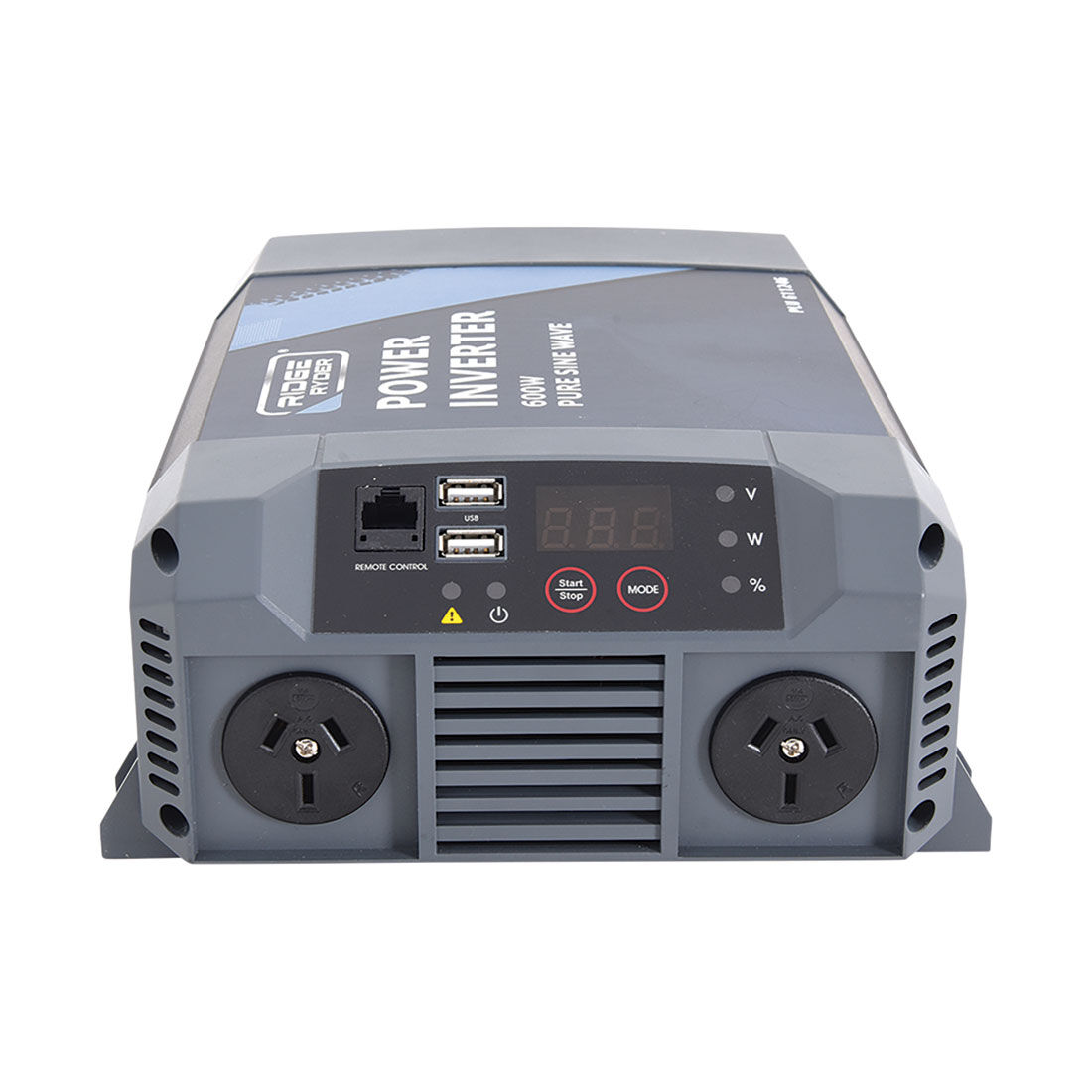 Ridge Ryder Pure Sine Wave Power Inverter 600W, , scaau_hi-res