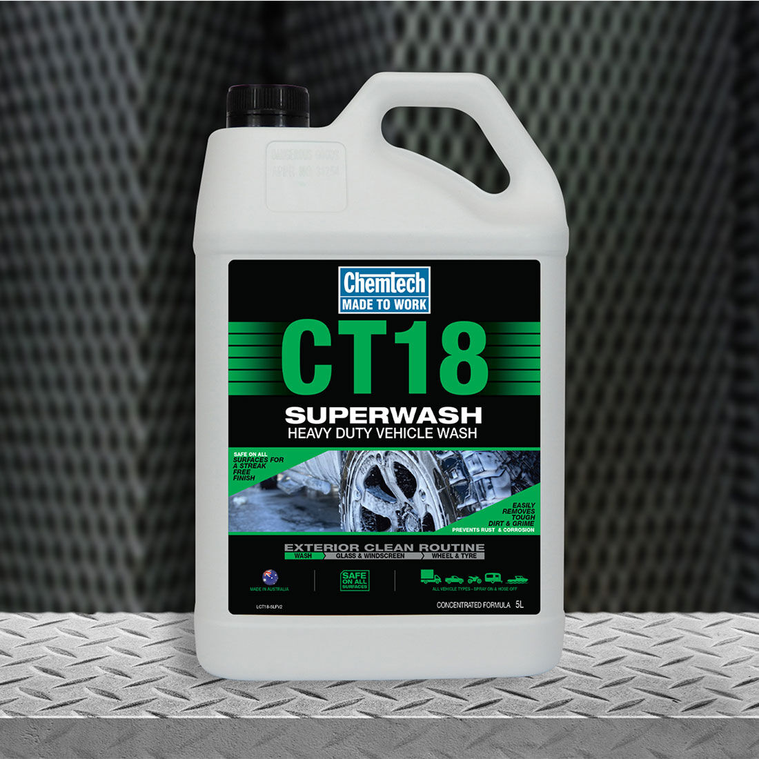Chemtech CT18 Superwash Truck Wash - 5 Litre, , scaau_hi-res