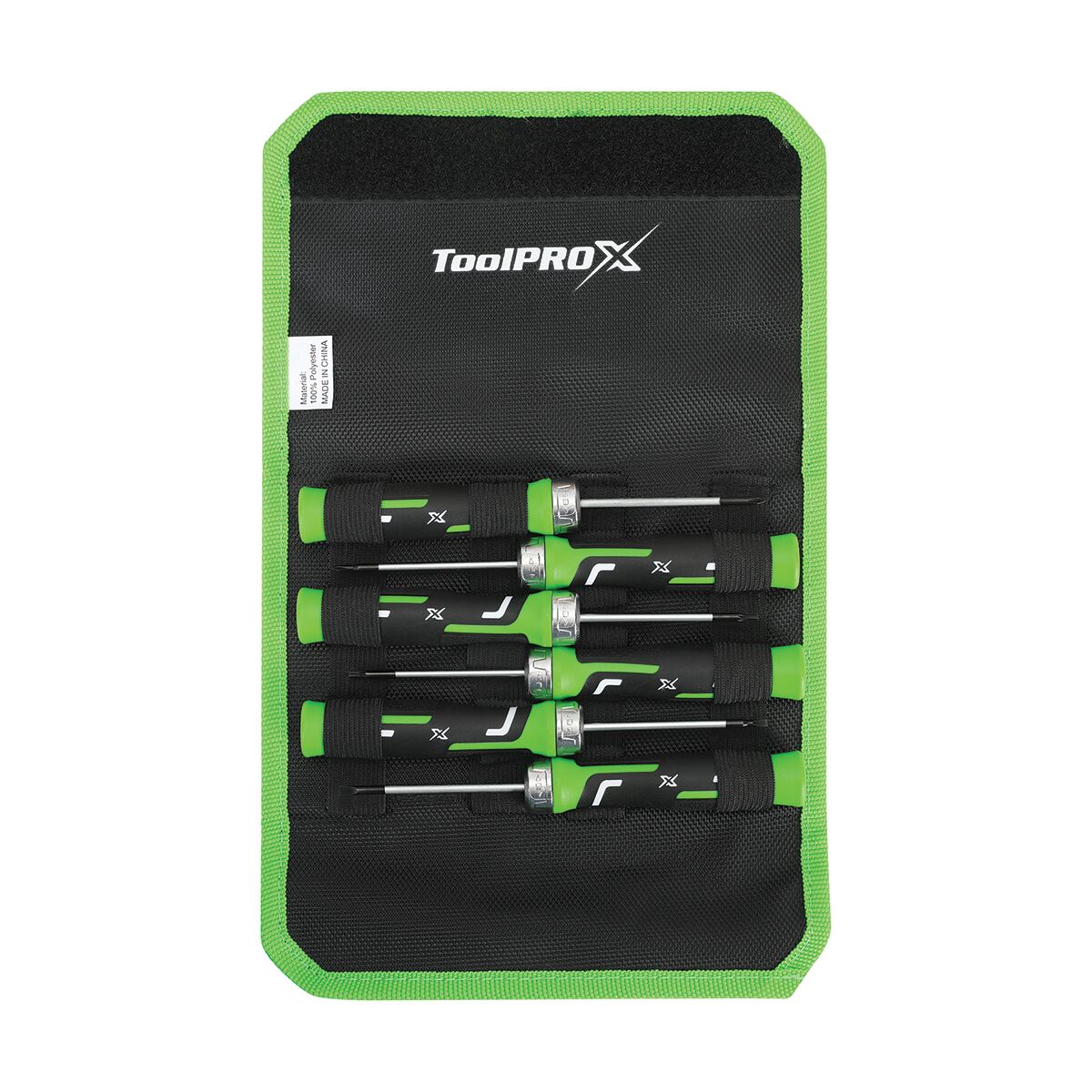 ToolPRO-X Screwdriver Set Precision Ratcheting 6 Piece, , scaau_hi-res