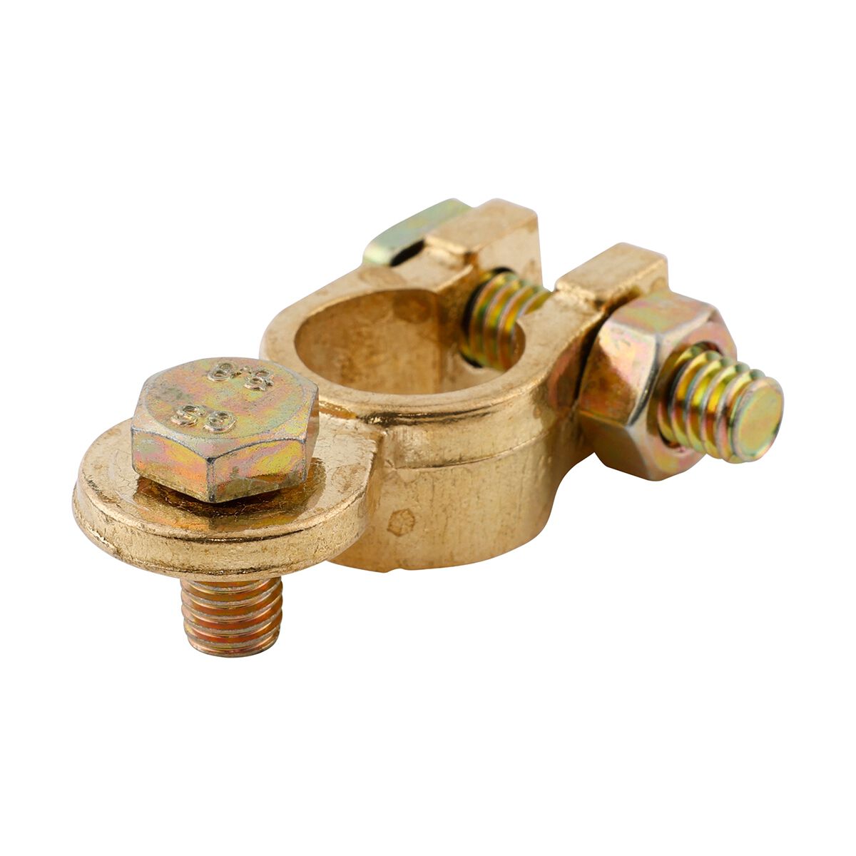 Century Battery Terminal, Solid Brass, Bolt Type - Positive, , scaau_hi-res