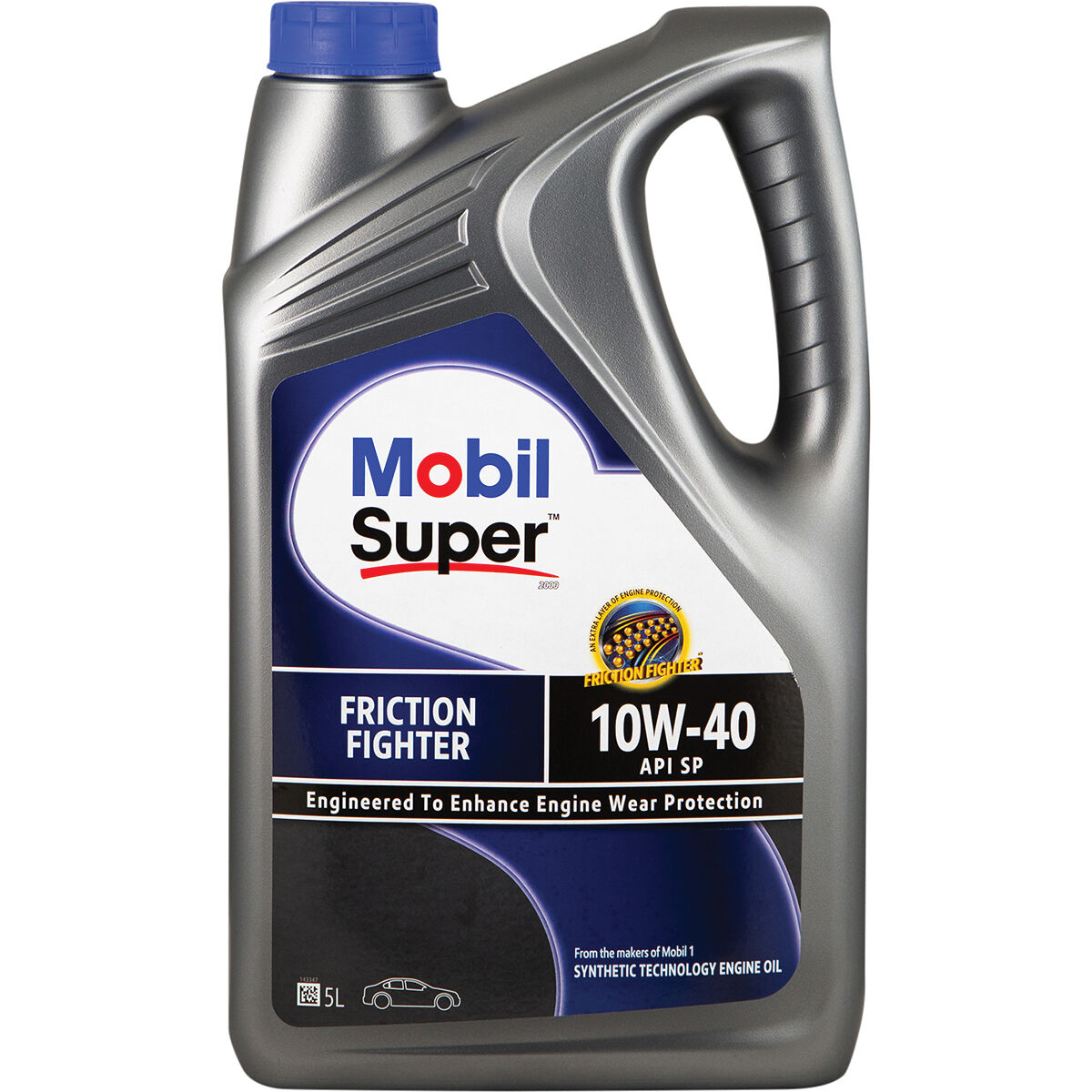 Mobil Super Friction Fighter 10W-40 5 Litre, , scaau_hi-res
