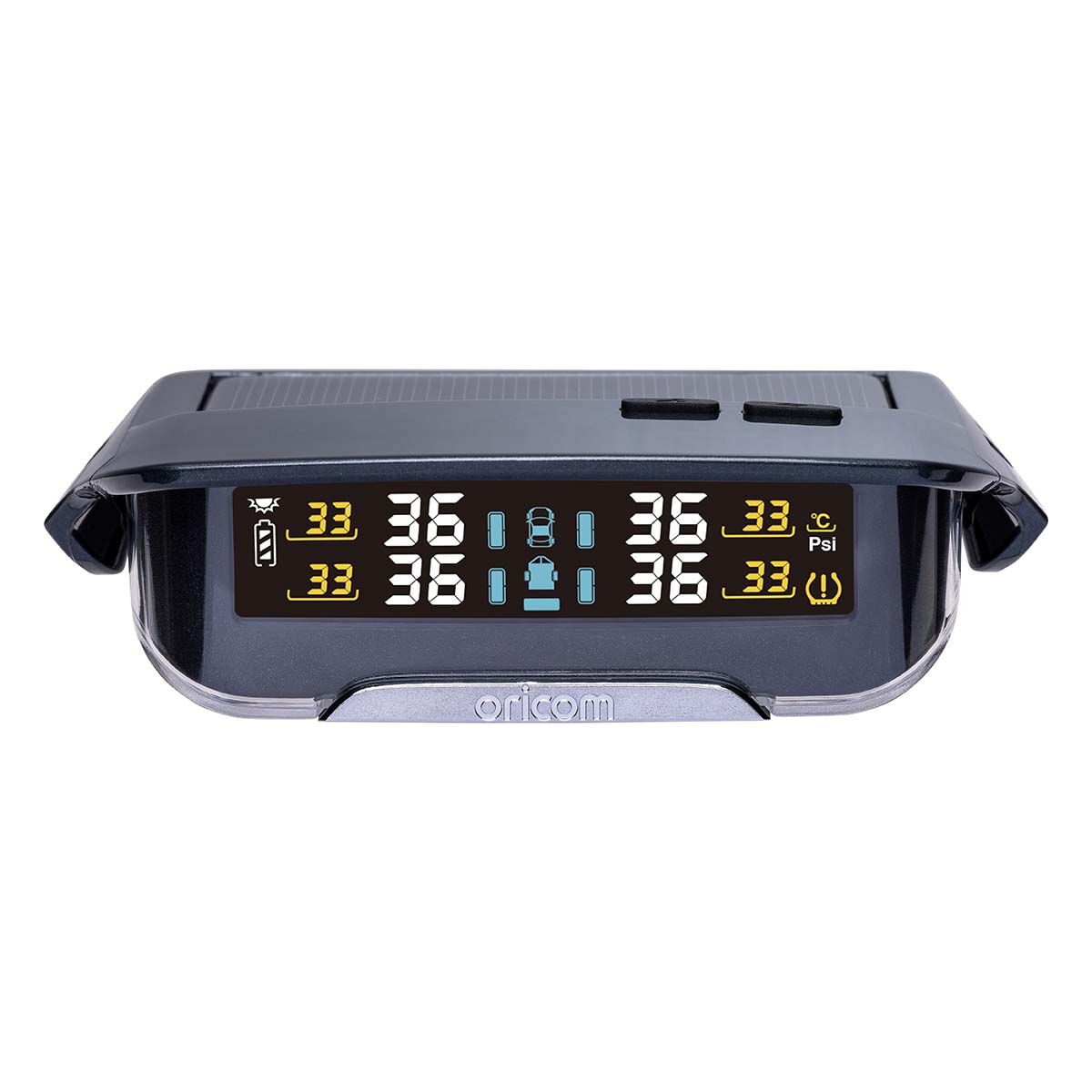 Oricom Tyre Pressure Monitoring System with 4 External Sensors, , scaau_hi-res