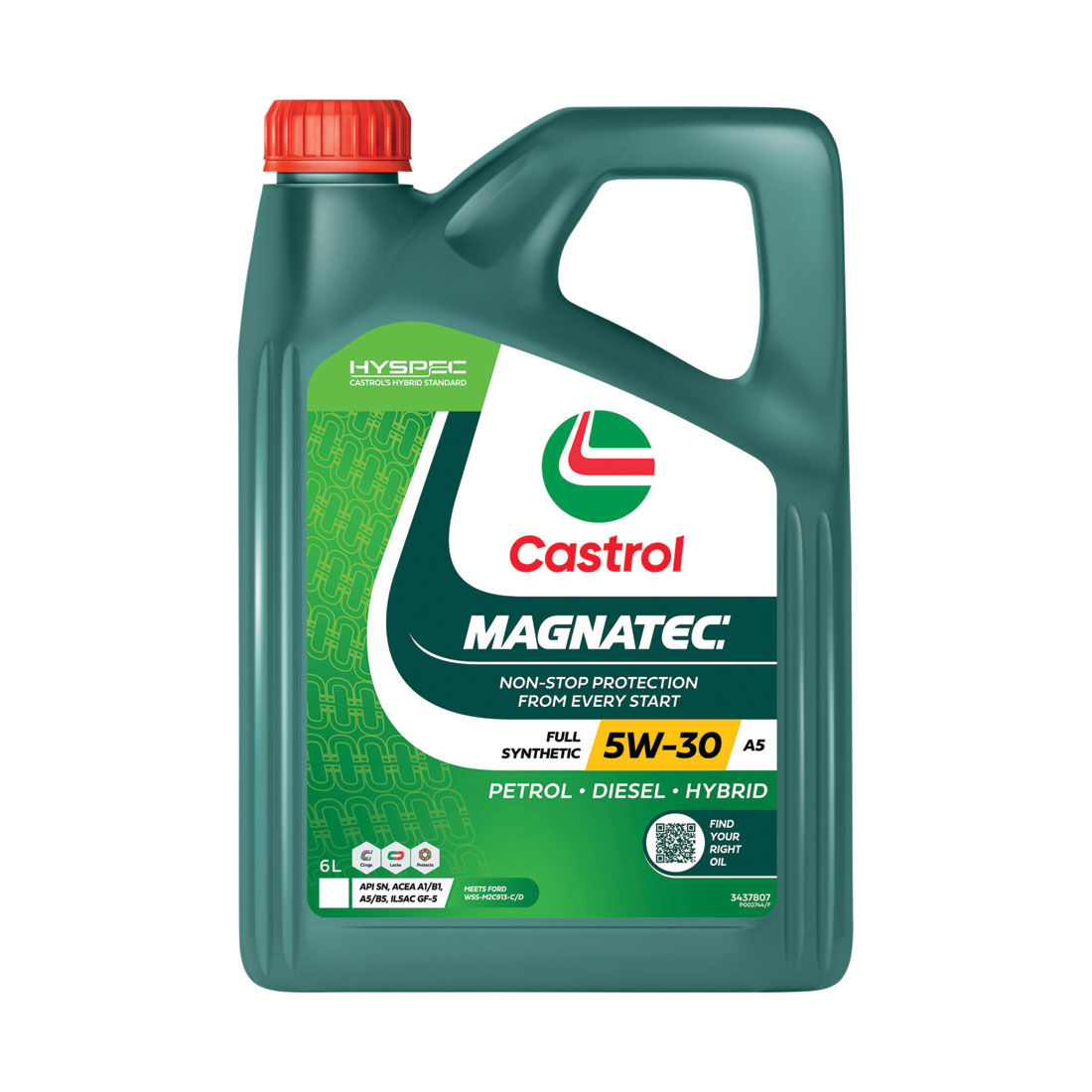 Castrol MAGNATEC Engine Oil - 5W-30, A5, 6 Litre, , scaau_hi-res