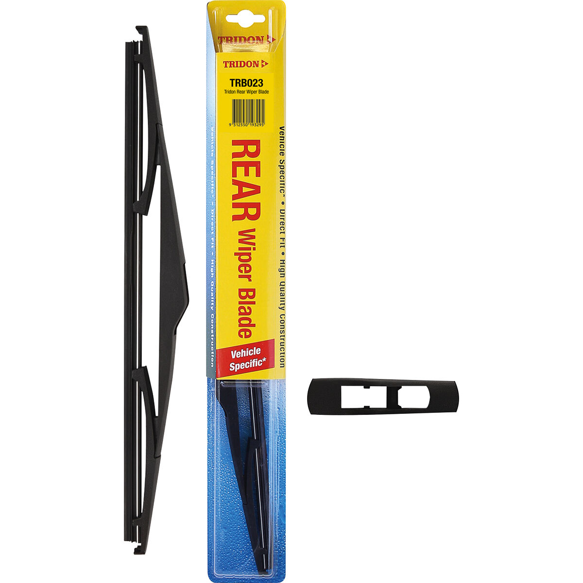 Tridon Rear Wiper Blade 310mm (12") Single - TRB023, , scaau_hi-res