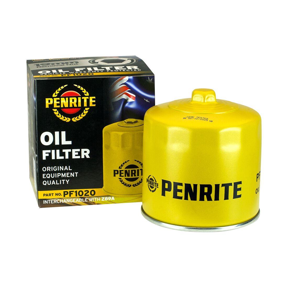 Penrite Oil Filter PF1020 (Interchangeable with Z89A), , scaau_hi-res