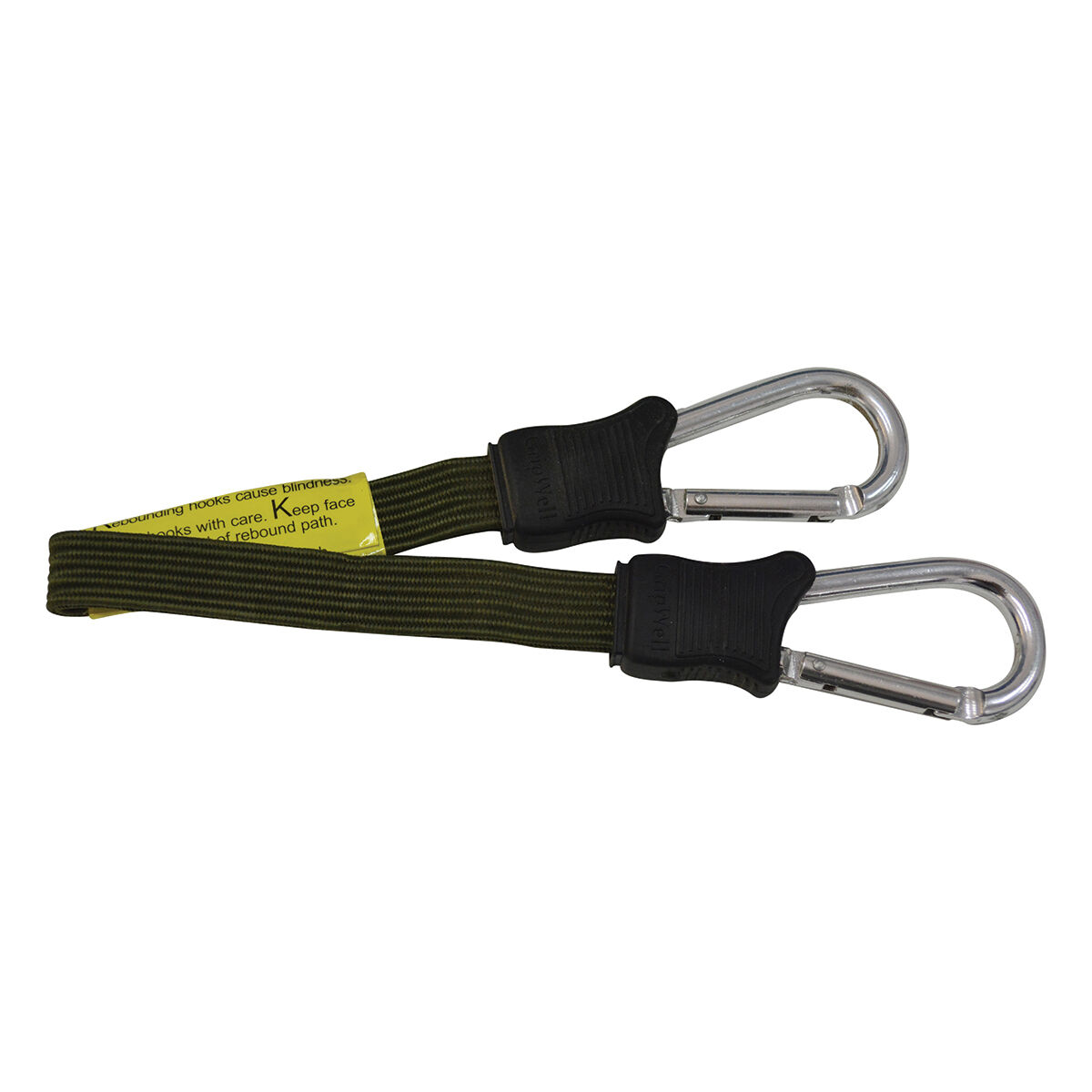 Gripwell Snap Hook Flat Bungee Strap - 38cm, , scaau_hi-res