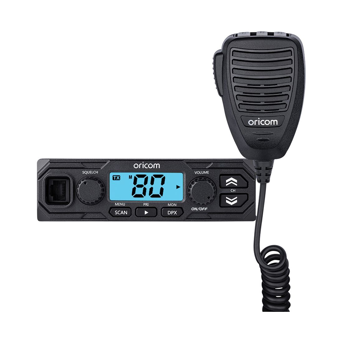 Oricom UHF Compact 80 Channel Radio 5W UHF040, , scaau_hi-res