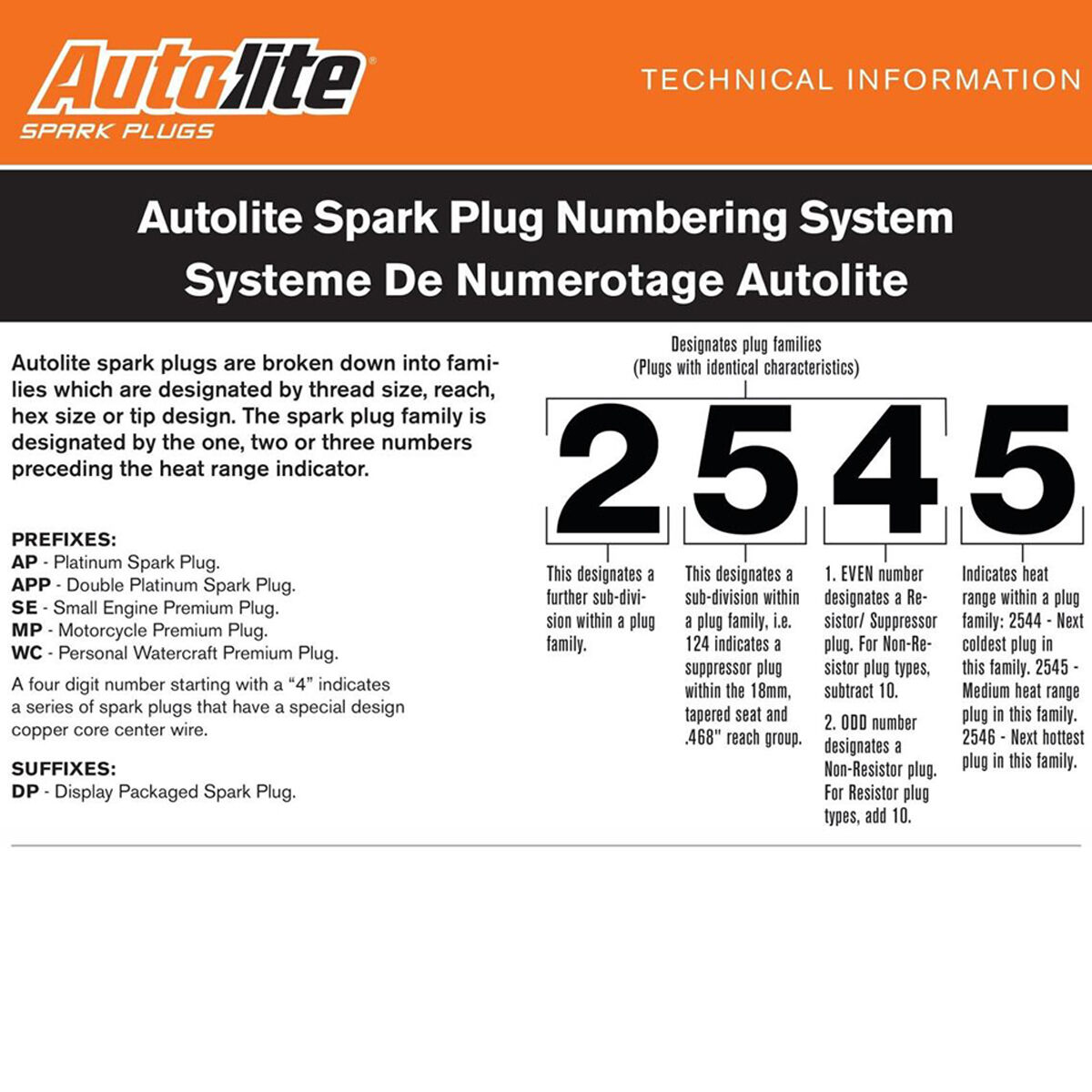Autolite Spark Plug 64, , scaau_hi-res