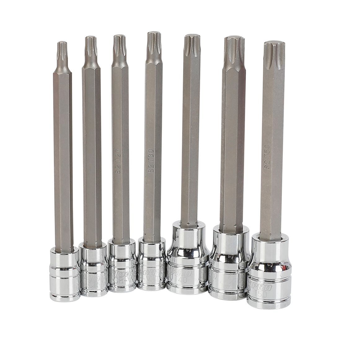 ToolPRO Long Hex Socket Set 1/4 & 3/8