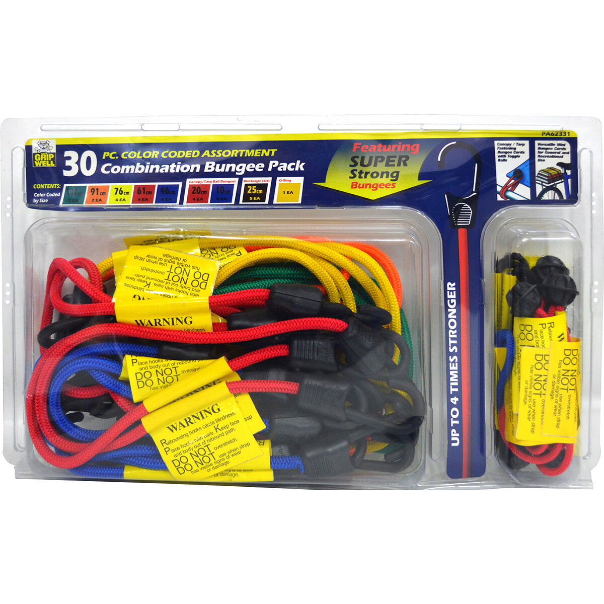 Bungee Cord Kit - 30 Pack, , scaau_hi-res