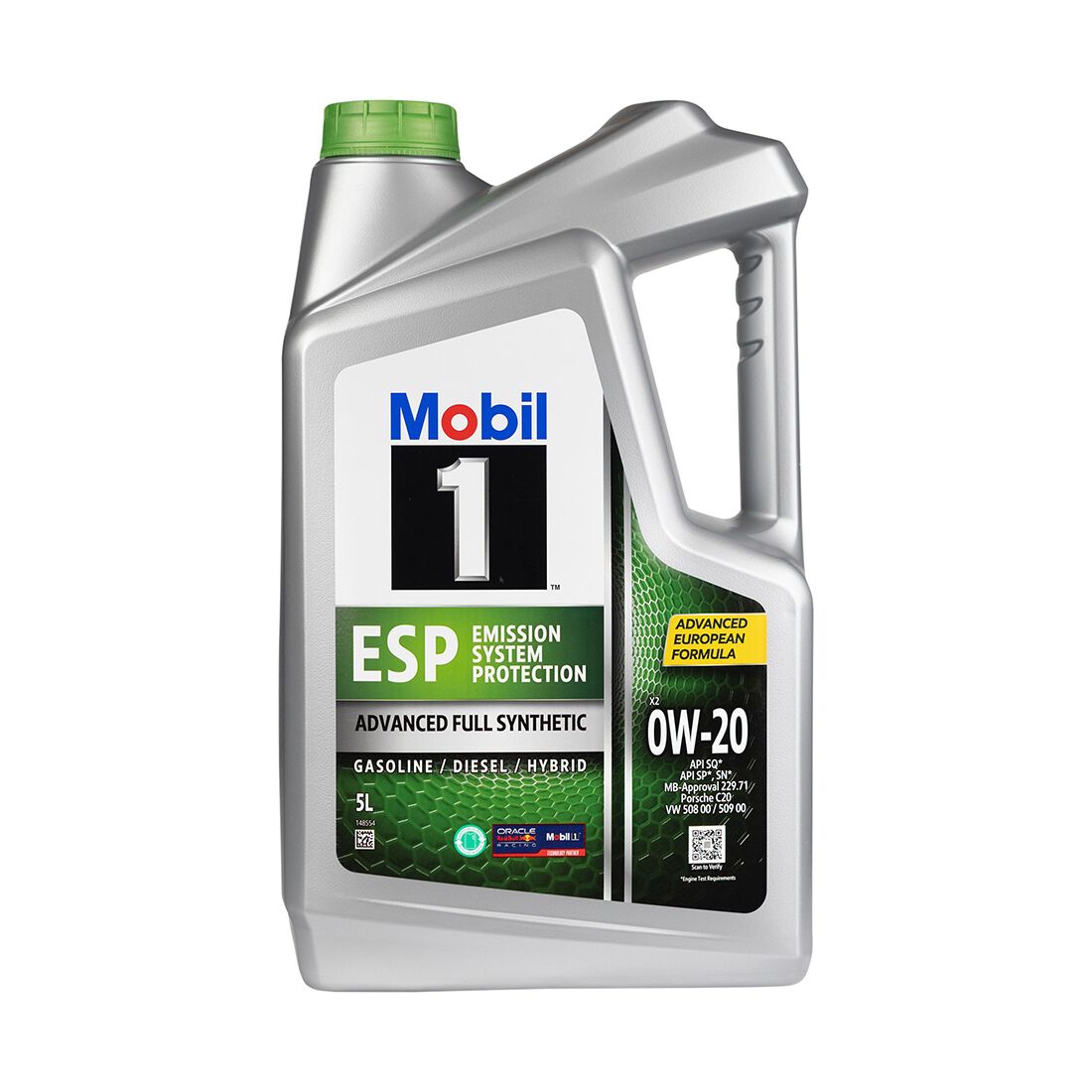 Mobil 1 ESP X2 Engine Oil - 0W-20, 5 Litres, , scaau_hi-res