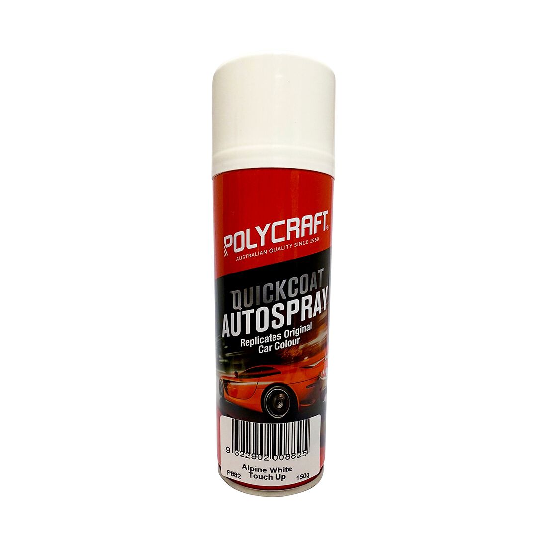 Polycraft Touch Up Paint Alpine White 150g DSH53, , scaau_hi-res