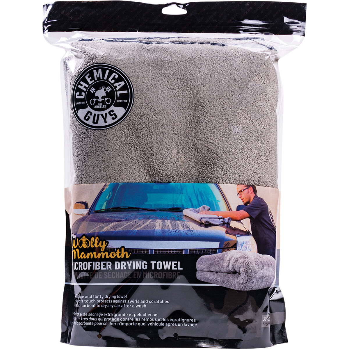 Chemical Guys Woolly Mammoth Drying Towel 900 x 600, , scaau_hi-res
