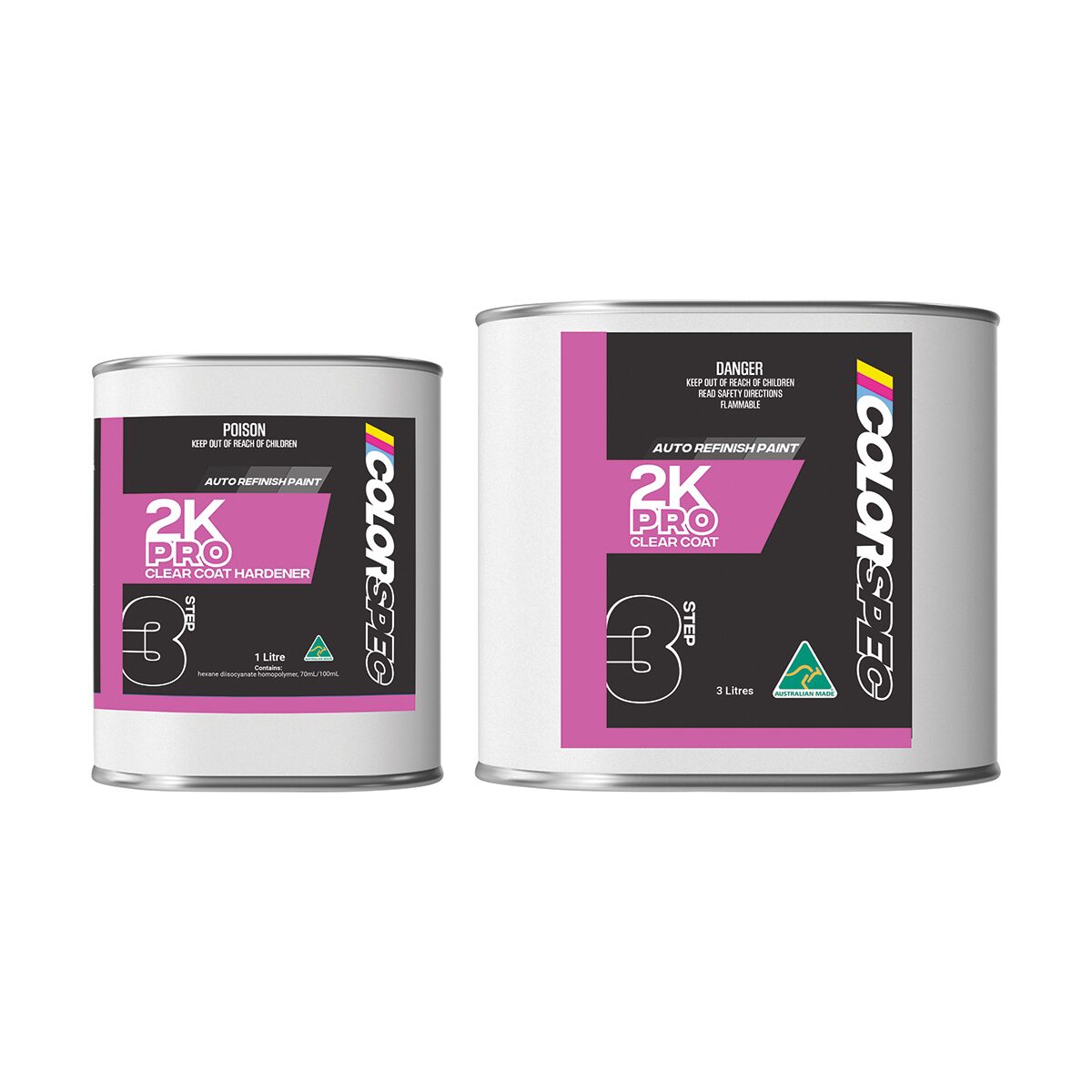 COLORSPEC Paint - 2K Pro Clearcoat - 4 Litre Kit, , scaau_hi-res