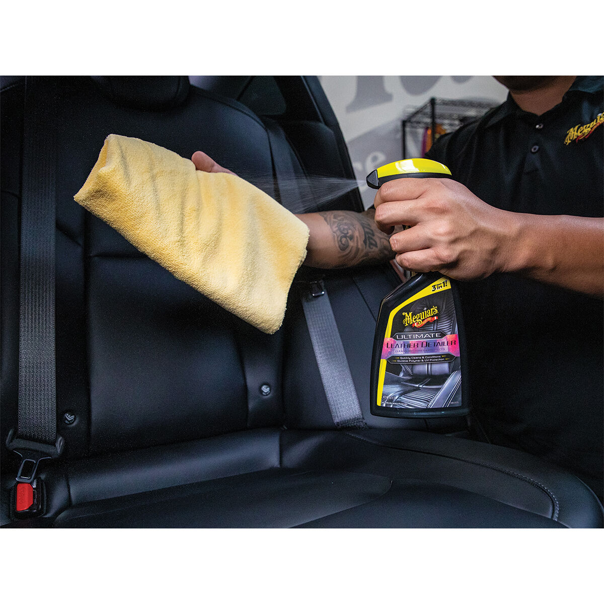 Meguiar's Ultimate All Leather Detailer 473mL, , scaau_hi-res