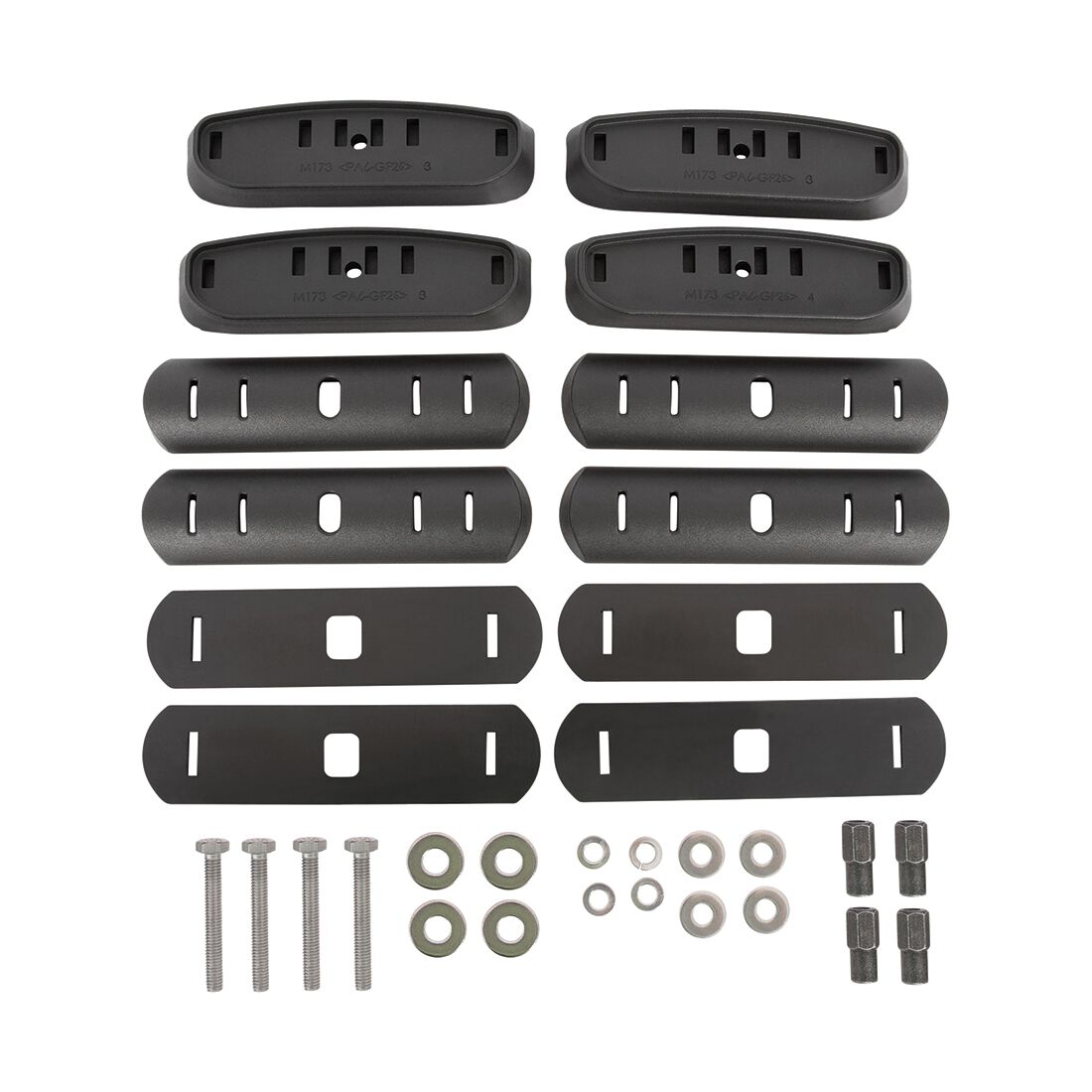 Rhino-Rack Base Kit Generic Swivel M6 4Pcs - RCP68-BK, , scaau_hi-res