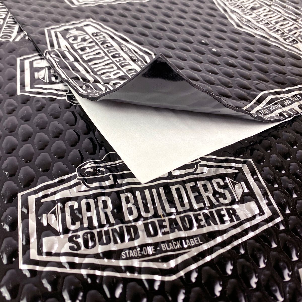 Car Builders Stage 1 Sound Deadener - Black, 1.8sq/m, SD_BLK., , scaau_hi-res
