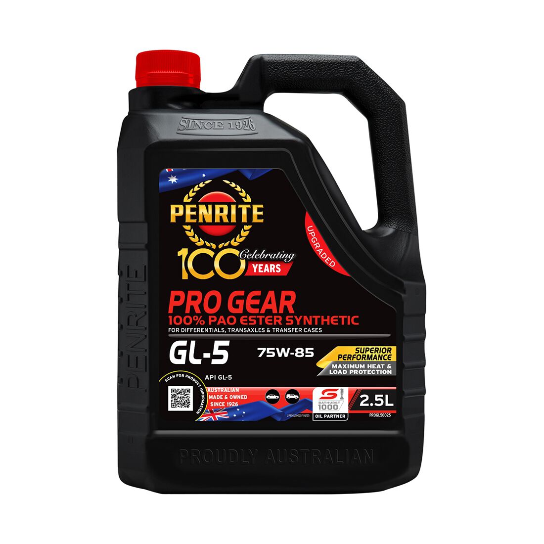 Penrite Pro Gear GL-5 75W-85 2.5 Litre, , scaau_hi-res