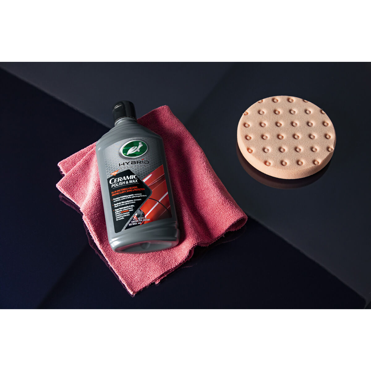 Turtle Wax Hybrid Solutions Ceramic Polish & Wax 414mL, , scaau_hi-res