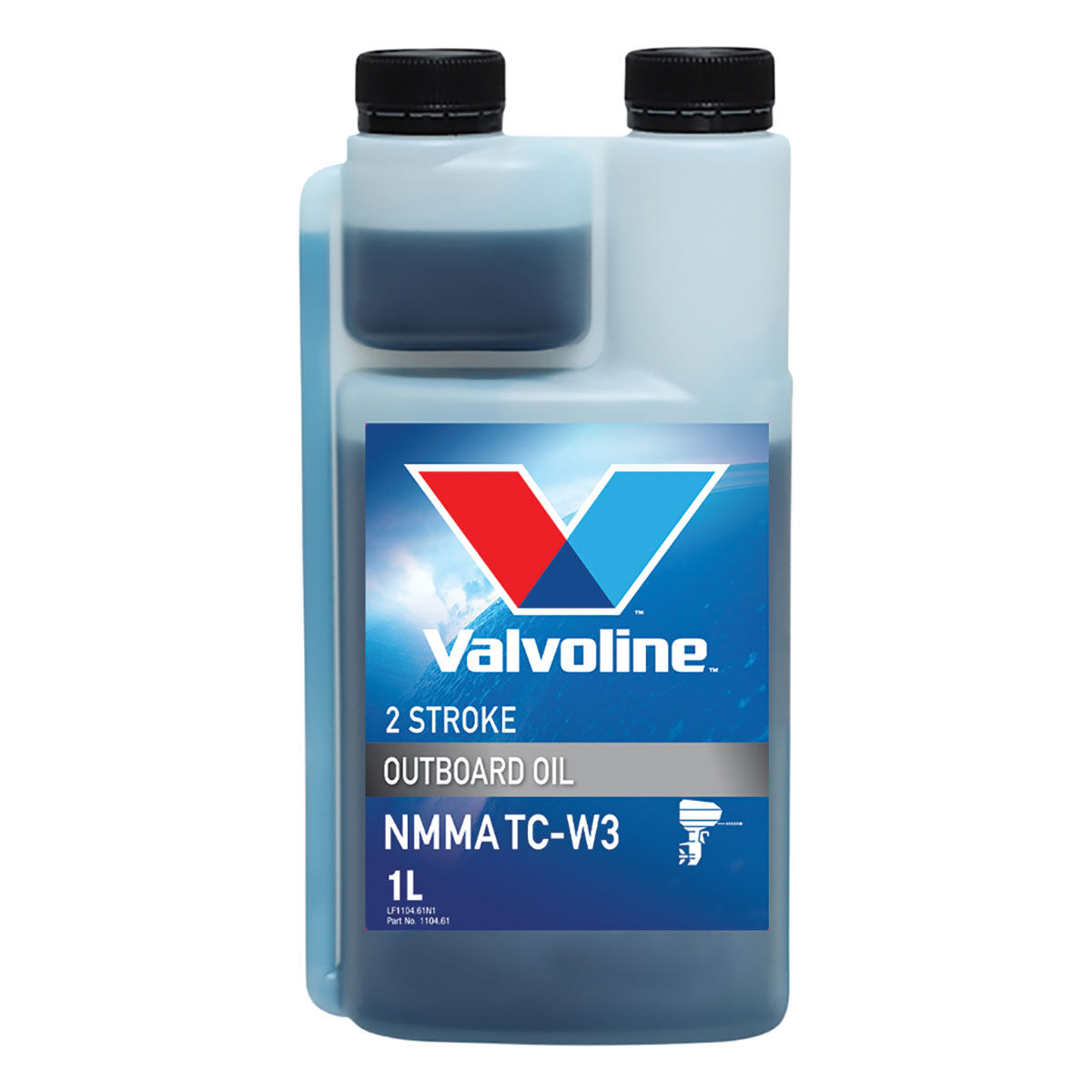 Valvoline Marine 2 Stroke Outboard Engine Oil 1 Litre, , scaau_hi-res