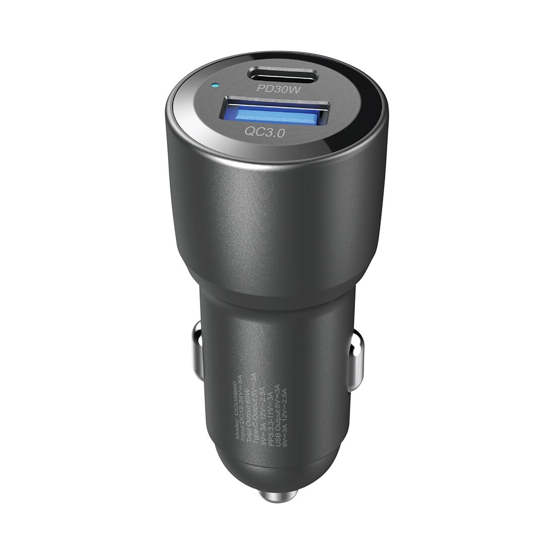 Cabin Crew 12V 60W 2 Port USB In-Car Charger, , scaau_hi-res