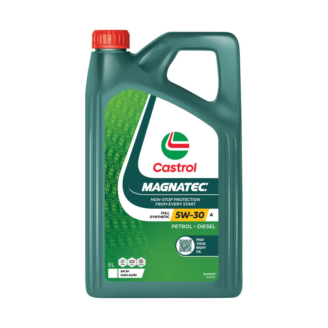 Castrol MAGNATEC Engine Oil, 5W-30 A, 5 Litres, , scaau_hi-res