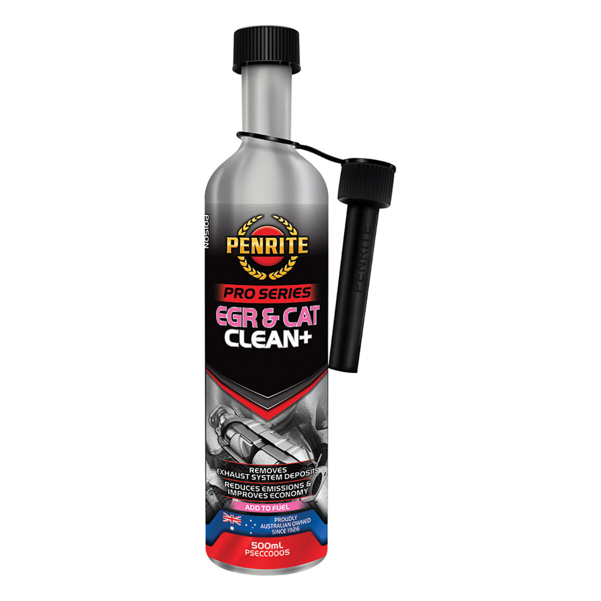 Penrite Pro Series EGR and CAT Clean+ 500mL, , scaau_hi-res
