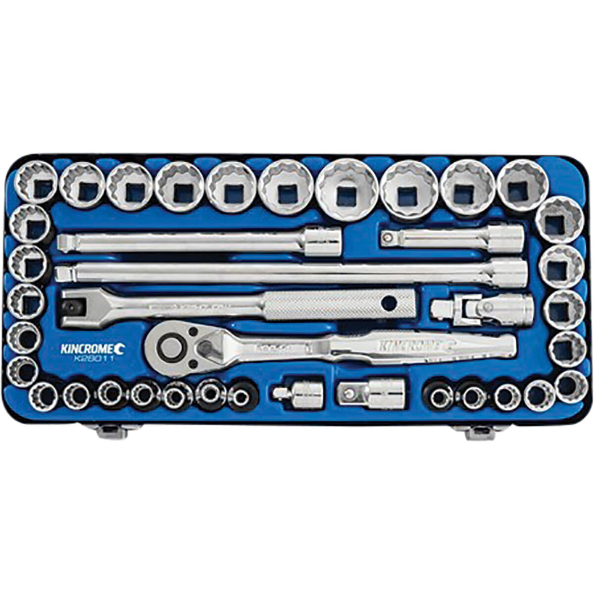 Kincrome Socket Set 3/8" Drive Metric/SAE 39 Piece, , scaau_hi-res