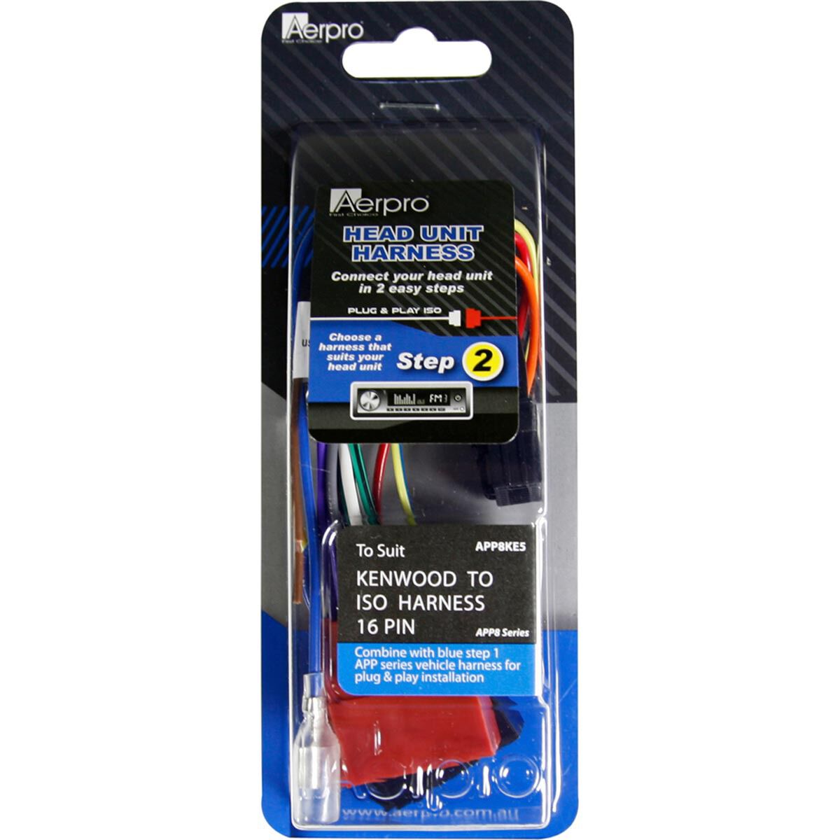 Aerpro APP8KE5 Head Unit Specific Wiring Harness, , scaau_hi-res