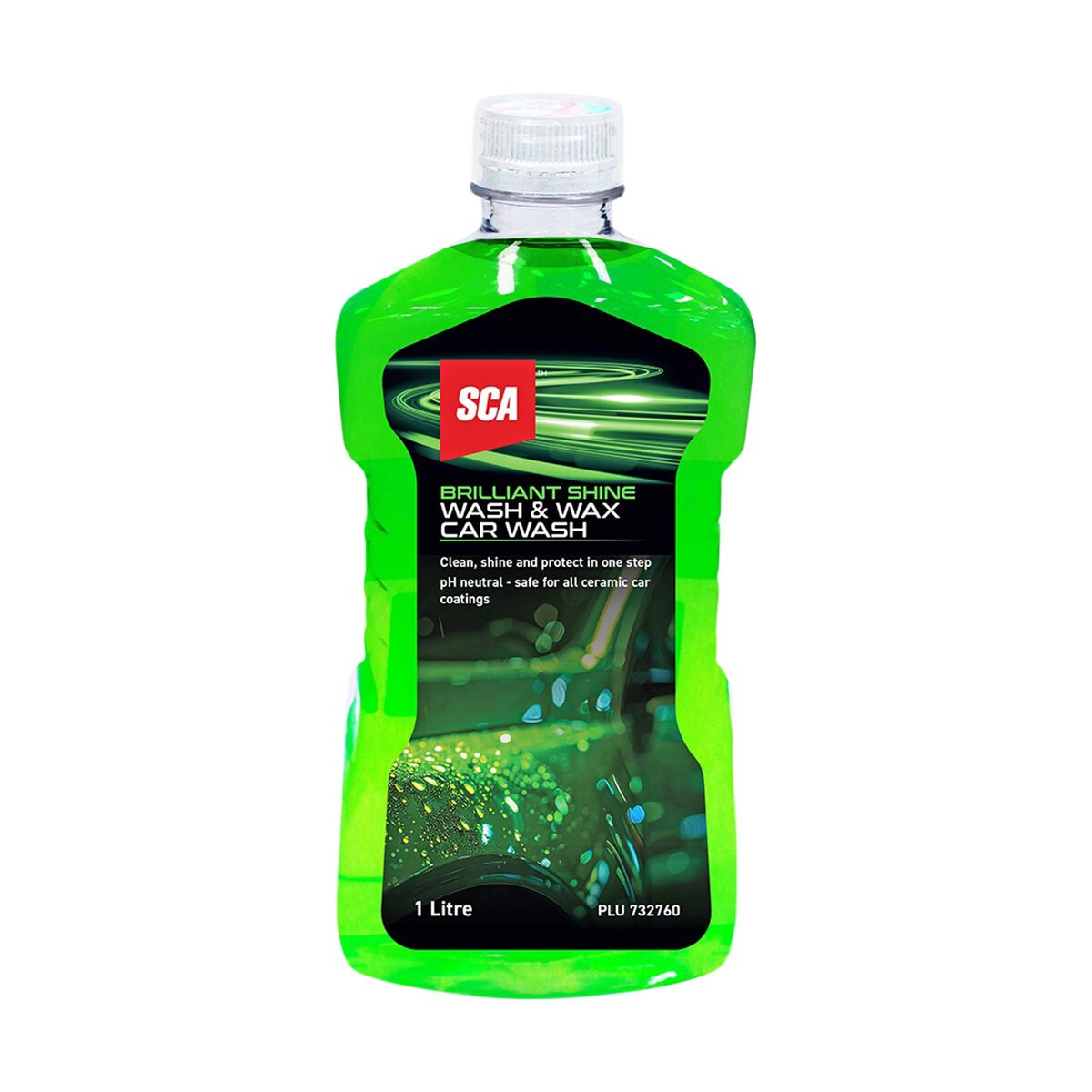 SCA Car Wash Shine Wax Concentrate 1 Litre, , scaau_hi-res
