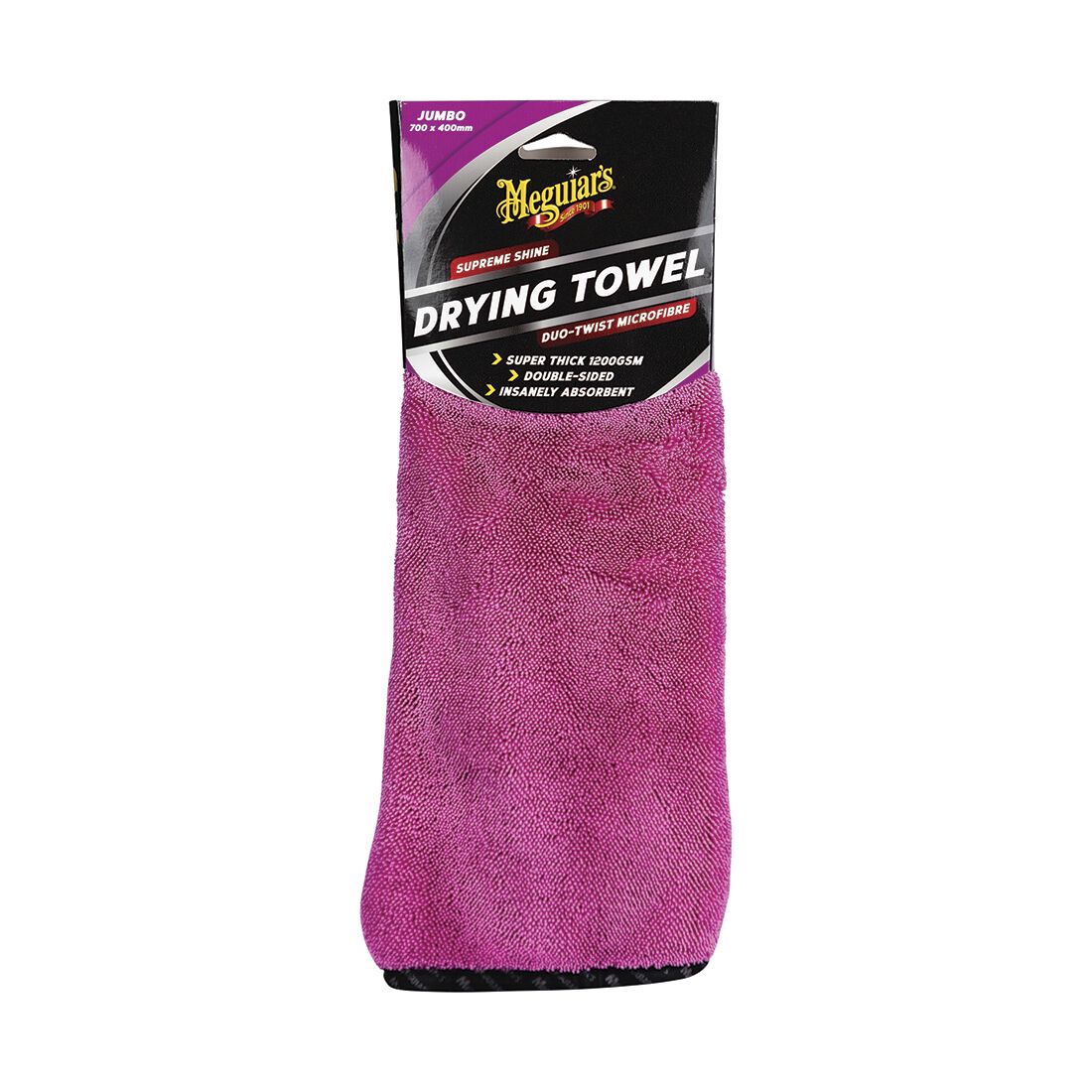 Meguiar's Supreme Shine Drying Towel 700 x 400mm, , scaau_hi-res