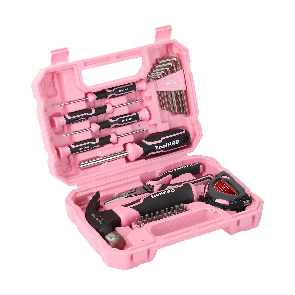ToolPRO Tool Kit 36 Piece BMC Pink, , scaau_hi-res