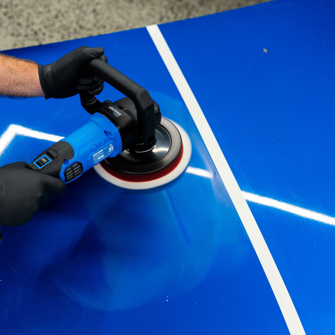 Kincrome PT18 18V Brushless 180mm Polisher Skin, , scaau_hi-res
