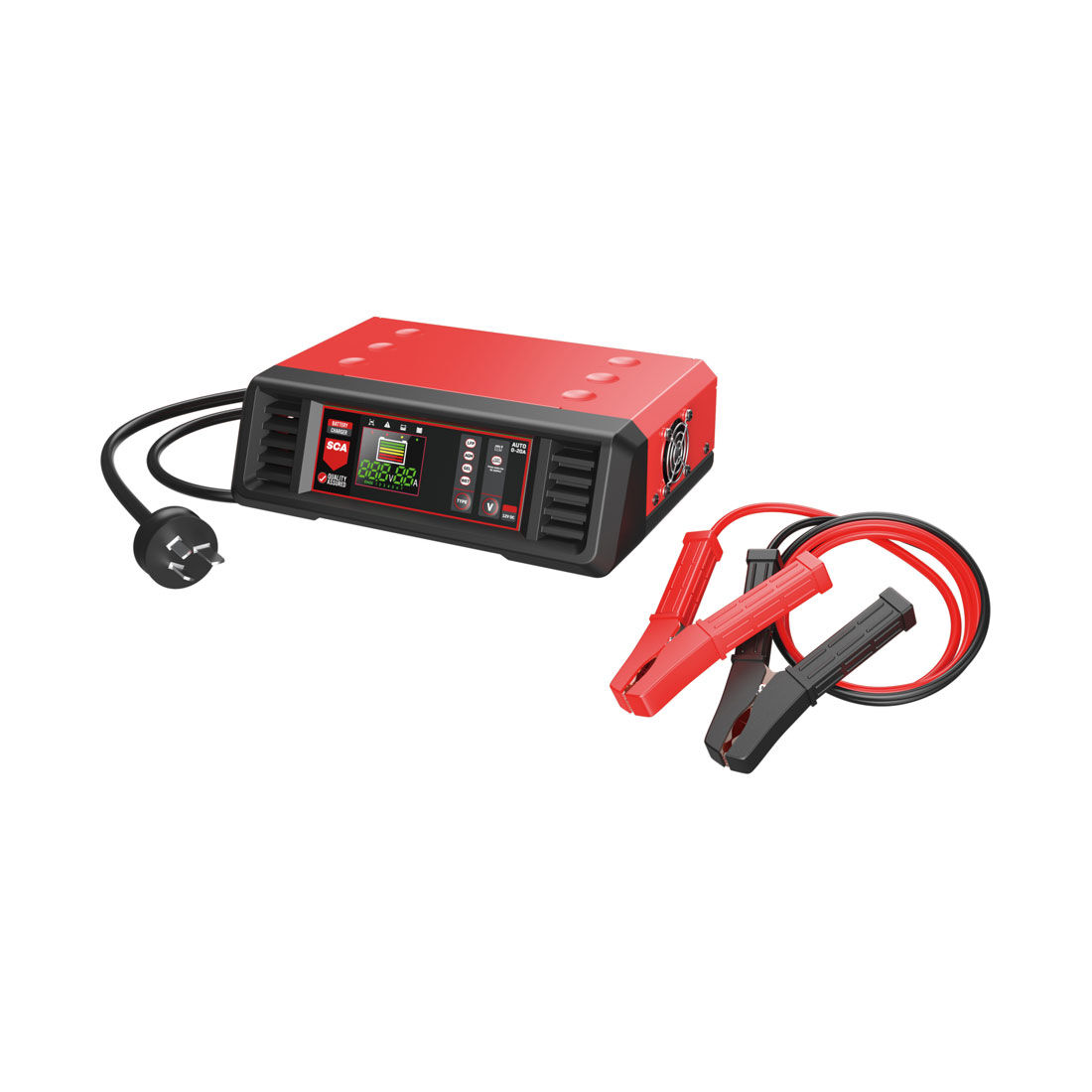 SCA 7 Stage Battery Charger 12V 20 Amp, , scaau_hi-res