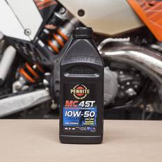 Penrite MC-4 Semi Synthetic Motorcycle Oil - 10W-50, 1 Litre, , scaau_hi-res