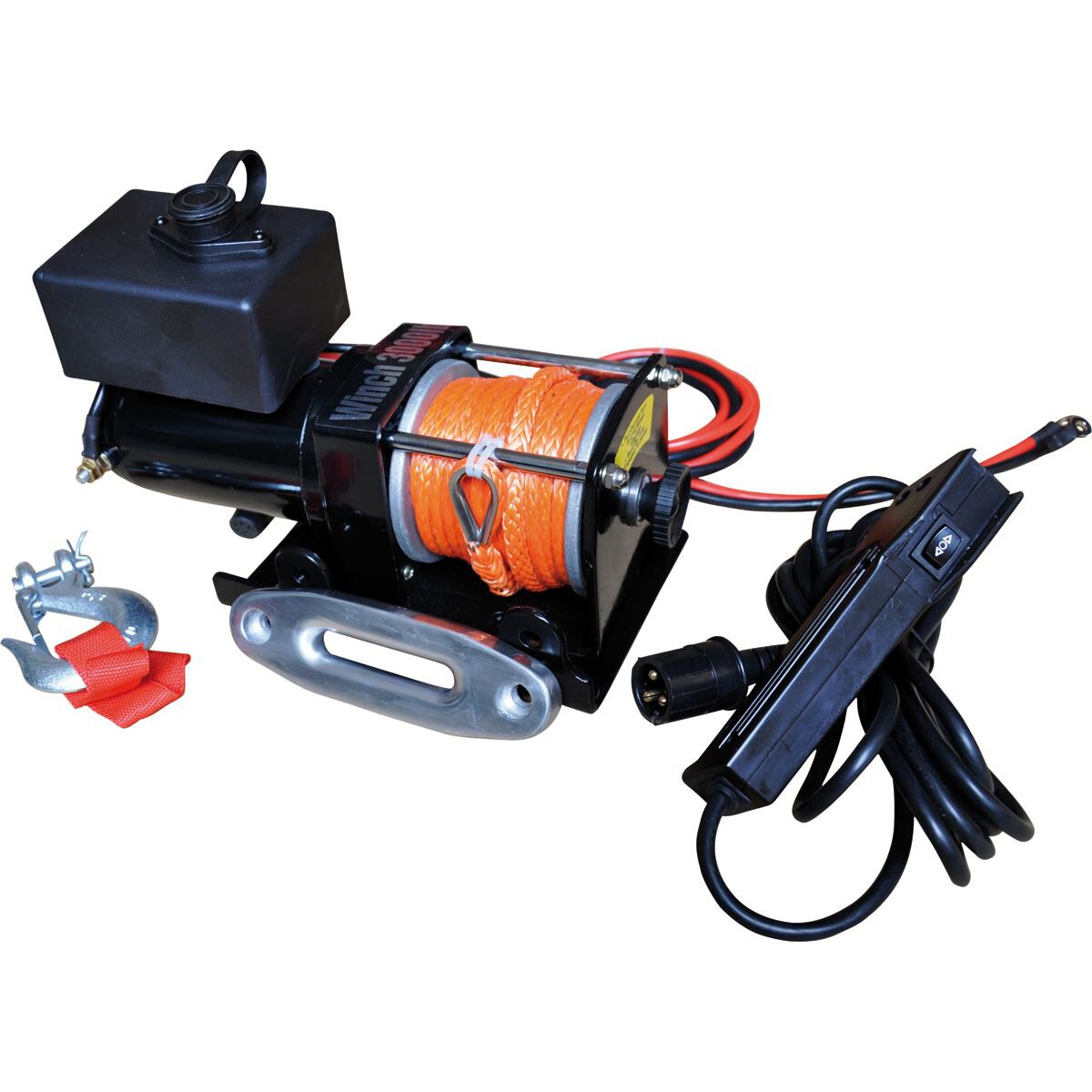 Rigde Ryder 12V Electric Winch 3,000LB, , scaau_hi-res