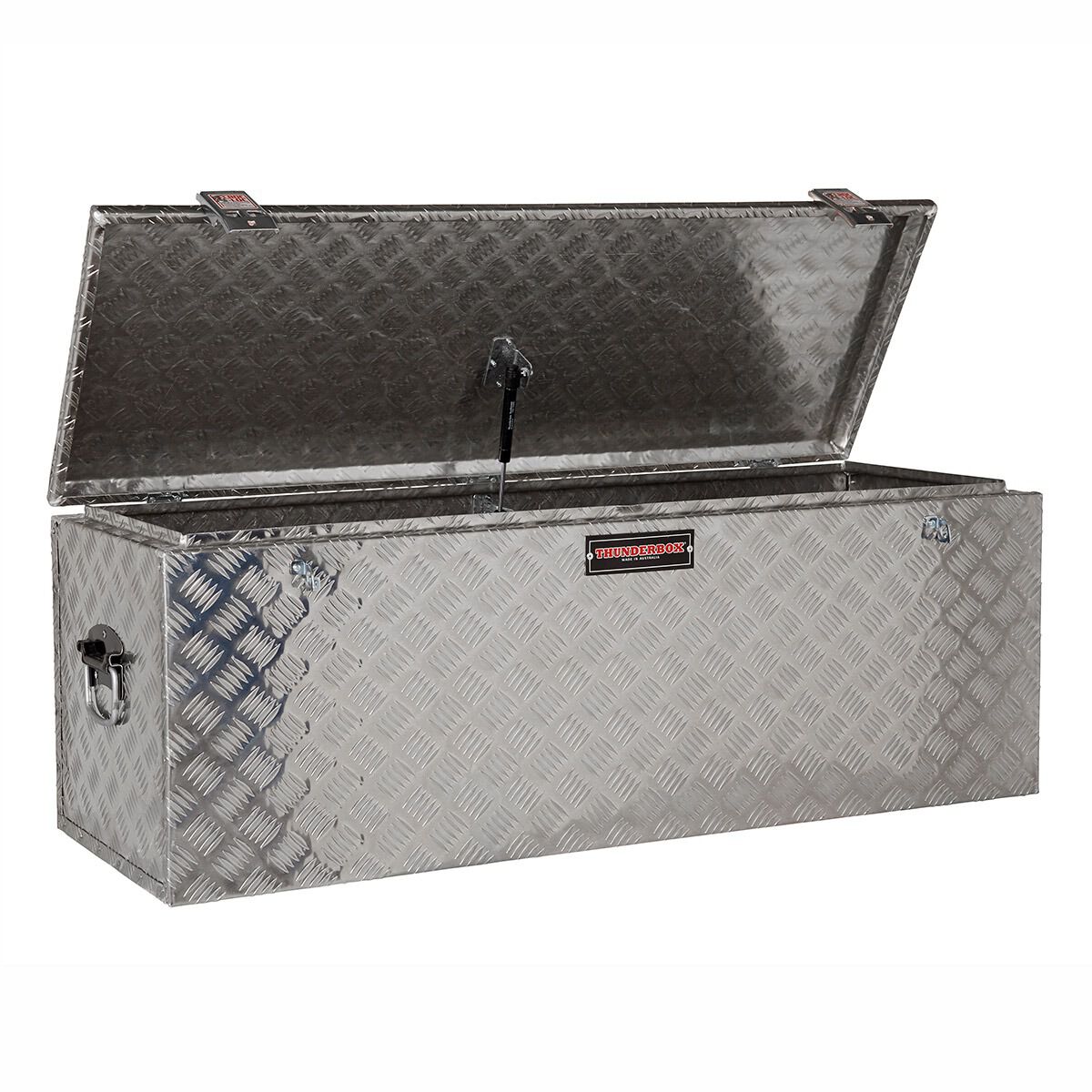 Thunderbox Aluminium Checkerplate Tool Box 180 Litre, , scaau_hi-res