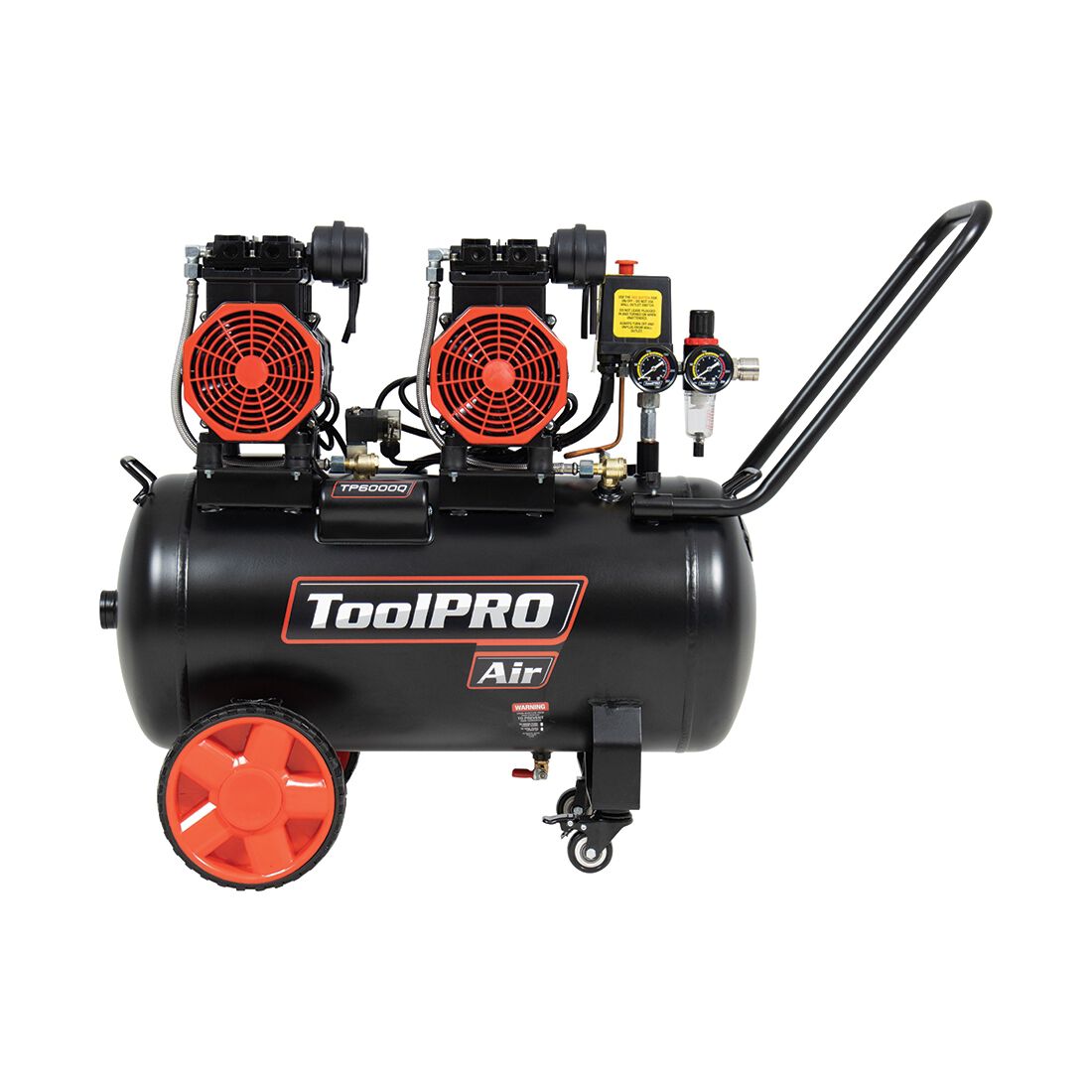 ToolPRO Air Compressor Silenced 2.75HP 50 Litre tank, , scaau_hi-res