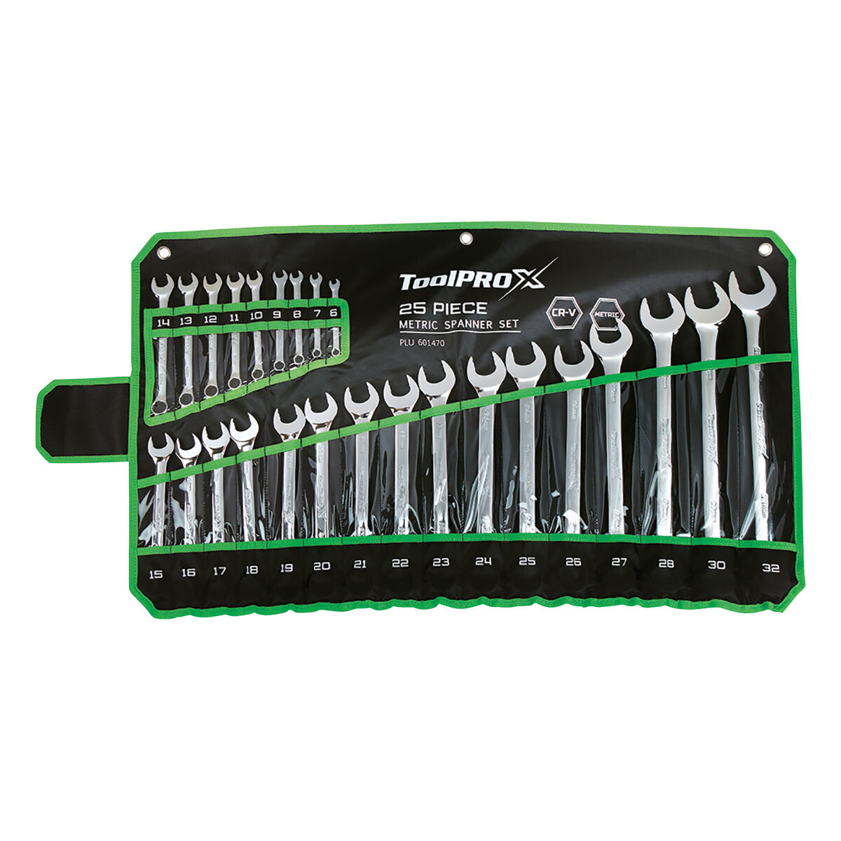 ToolPRO-X Spanner Set Metric 25 Piece, , scaau_hi-res