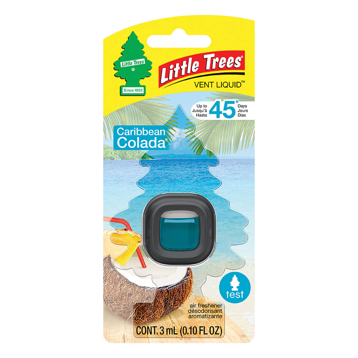 Little Trees Vent Air Freshener - Carabean Collada 3mL, , scaau_hi-res