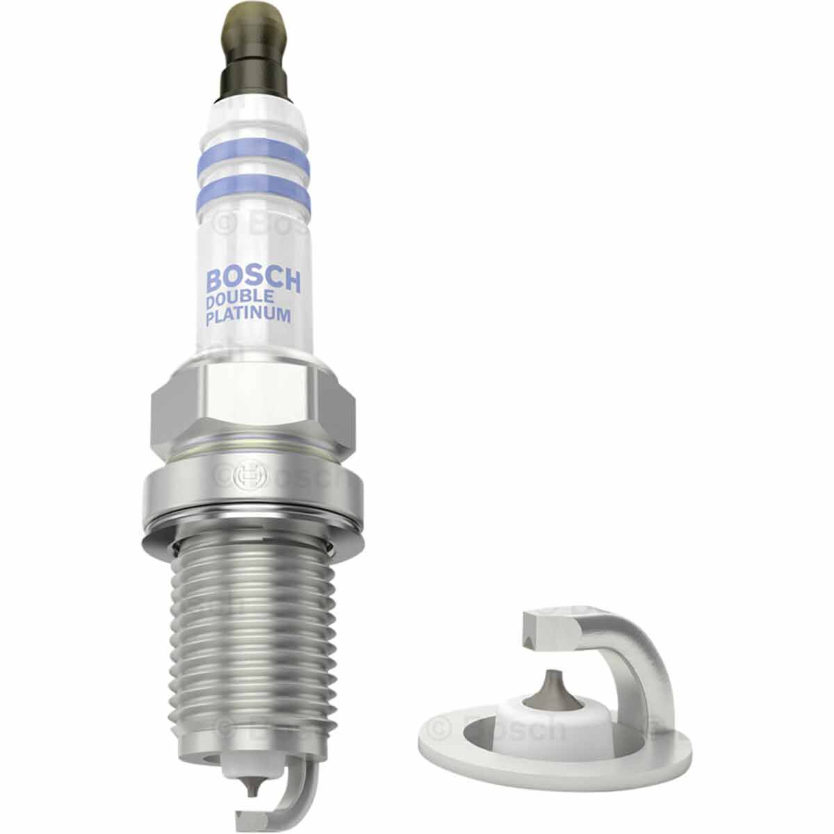 Bosch Double Platinum Spark Plug Single FR5DPP222, , scaau_hi-res