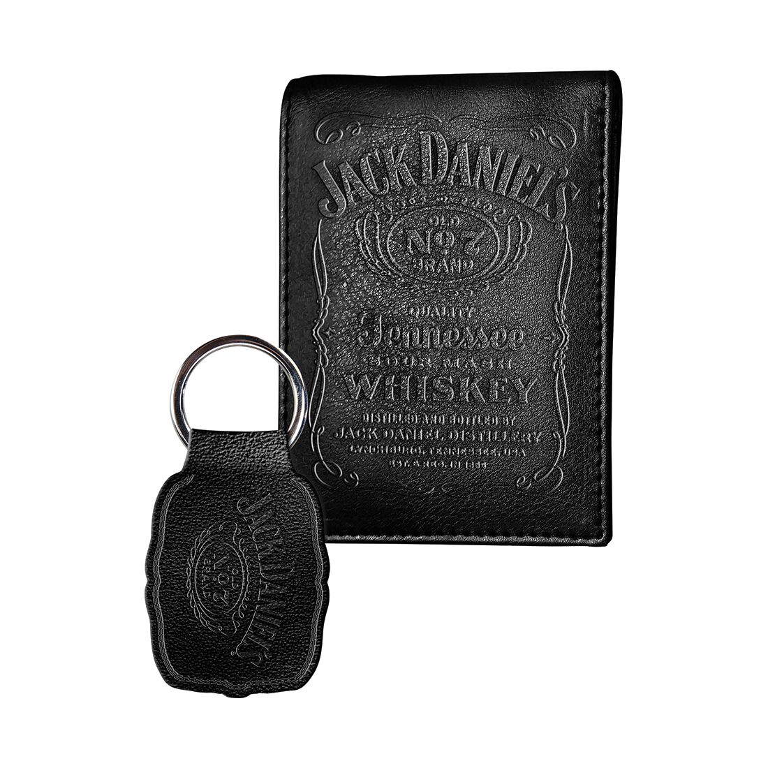 Jack Daniels Wallet & Keyring Gift Pack, , scaau_hi-res