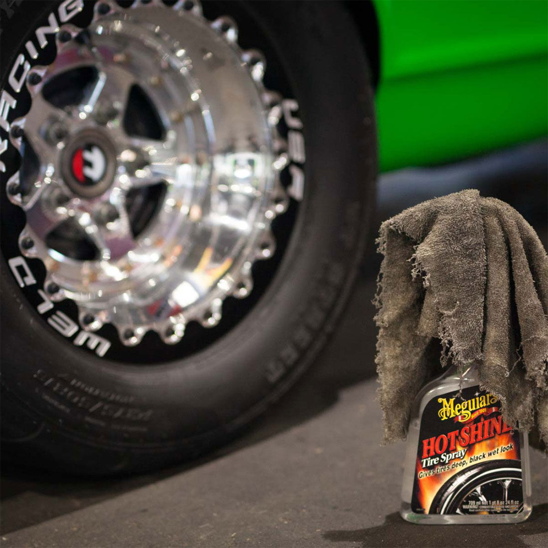 Meguiar's Hot Shine Tyre Spray 710mL, , scaau_hi-res