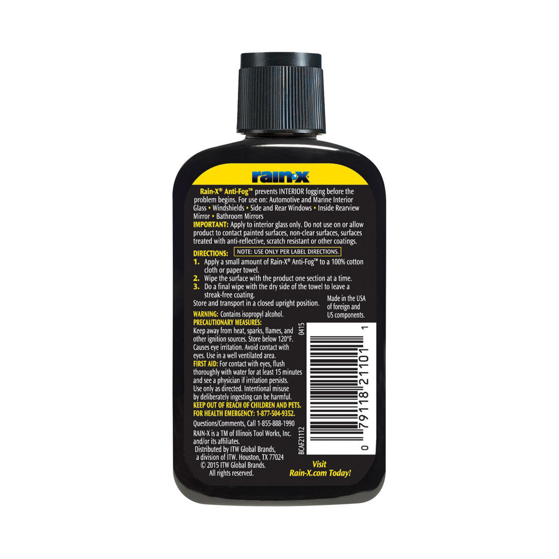 Rain-X Interior Glass Anti Fog 103mL, , scaau_hi-res